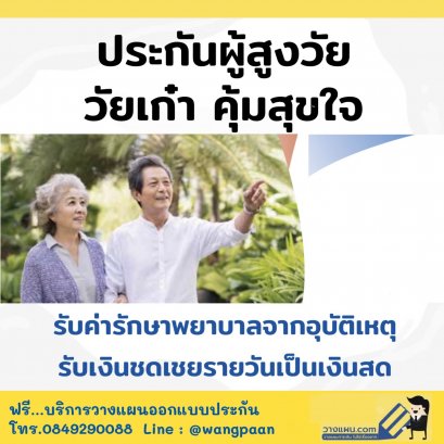 ประกันวัยเก๋า