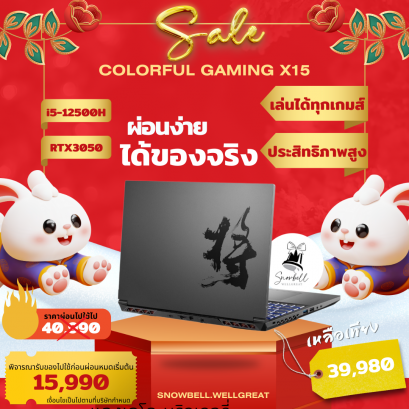 COLORFUL X15 XS i5-12500H/RTX 3050 Gaming