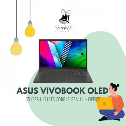 ASUS VIVOBOOK OLED S513EA-L1311TS CORE I3 GEN 11 + OFFICE