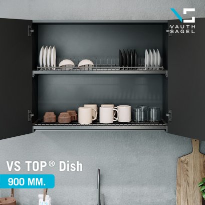 ตะแกรงคว่ำจาน VS TOP® Dish (สำหรับไม้ 19 มม.)