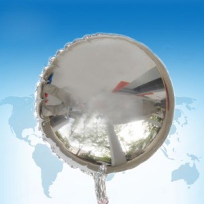 ฟอยล์กลม สีเงิน