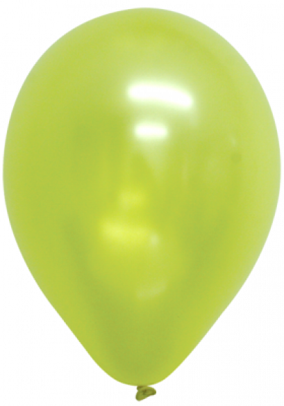 ลูกโป่งกลมเนื้อมุก 12 นิ้ว สีเหลือง