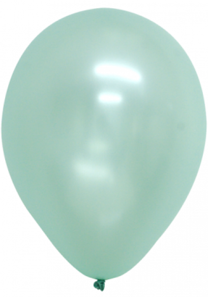 ลูกโป่งกลมเนื้อมุก 12 นิ้ว สีเขียวพาสเทล