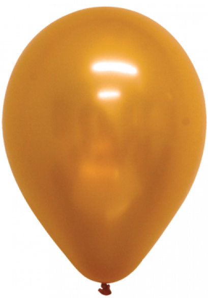 ลูกโป่งกลมเนื้อมุก 12 นิ้ว สีส้ม