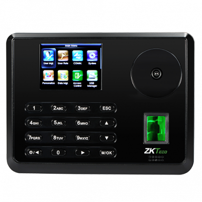 อุปกรณ์บันทึกเวลาและควบคุมประตู P160 จาก ZKTeco