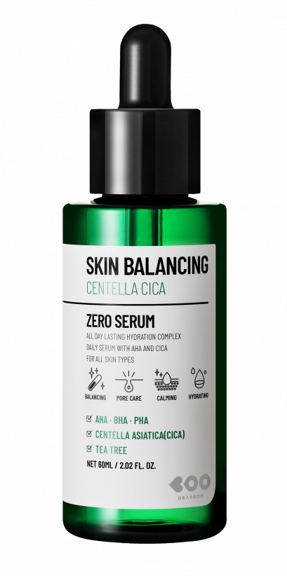 Dearboo Skin Balancing Centella Cica Zero Serum / เดียร์บู สกิน บาลานซ์ซิ่ง เซนเทลล่า ซิก้า ซีโร่ เซรั่ม