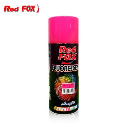 สีสเปรย์  Red Fox Fluorescent สีชมพูสะท้อนแสง PINK No. 1002 (F6)