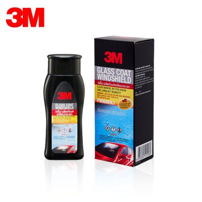 น้ำยาเคลื่อบกระจก 200 มล. / 3M Glass Coat Windshield