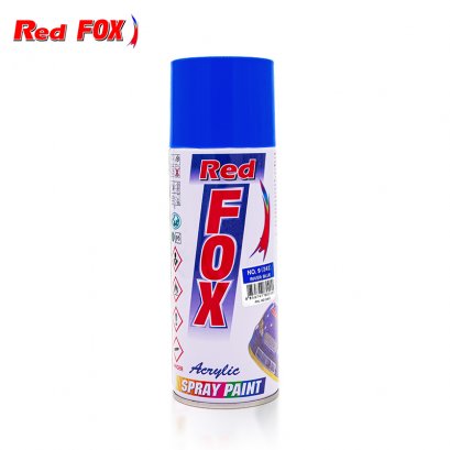 สีสเปรย์ Red Fox สีฟ้าน้ำทะเล RIVER BLU No. 9 (242)