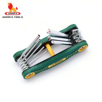 ประแจพับหกเหลี่ยม เล็ก 8ขนาดใน1ชุด WYNN&#039;S - W0409