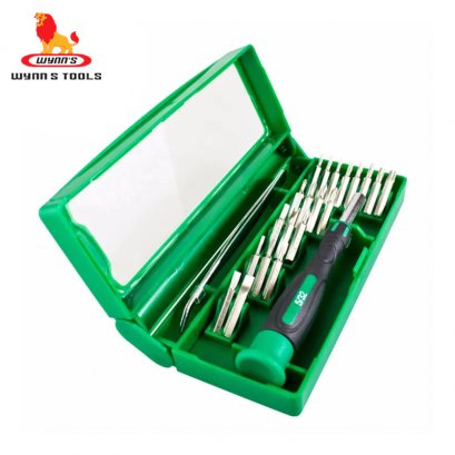 ชุดไขควง Precision 22ชิ้น หัวไขควงหลากหลาย WYNN&#039;S - W058