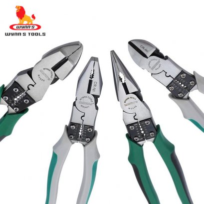 คีมตัด ปอก ย้ำ สายไฟ ขนาด 230-250 มิล / WYNN&#039;S W3455 , W3456