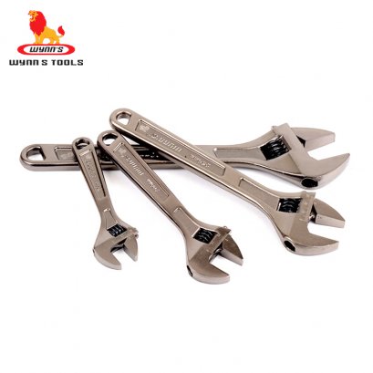 ประแจเลื่อนรมดำเงา ขนาด 10 , 12 , 15 นิ้ว ผ่านการรมดำ / WYNN&#039;S