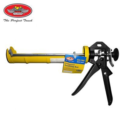 ปืนยิงกาว อย่างดี ขนาด9นื้ว ปืนยิงซิลิโคน แบบเหล็ก ด้ามจับถนัดมือ ปืนยิงซิลิโคน ด้ามจับถนัดมือ แบบครึ่งวงกลม CG-100 ALLWAYS