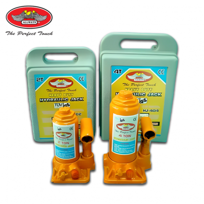 แม่แรง ไฮโดรลิค 6ตัน กล่อง PVC 1 ชุด ผลิตขึ้นรูปจากเหล็กกล้าหนา แข็งแรง ทนทาน สำหรับงานหนัก ALLWAYS