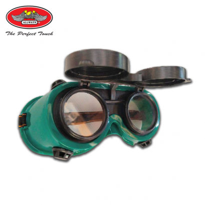 แว่นอ๊อก แว่นเชื่อม แว่นอ๊อกเหล็ก แว่นครอบตา แว่นออเวย์ ใช้ป้องกันสะเก็ดและแสง สามารถเปลี่ยนเลนส์ให้มองปกติได้ WG-2203 ALLWAYS