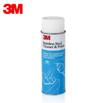 สเปรย์ทำความสะอาด และเคลือบเงาพื้นผิวสแตนเลส สตีล 600g - 3M