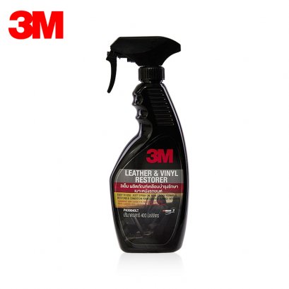 เคลือบเงาเบาะหนังและไวนิล 400 มล. - 3M LEATHER &amp; VINYL RESTORER