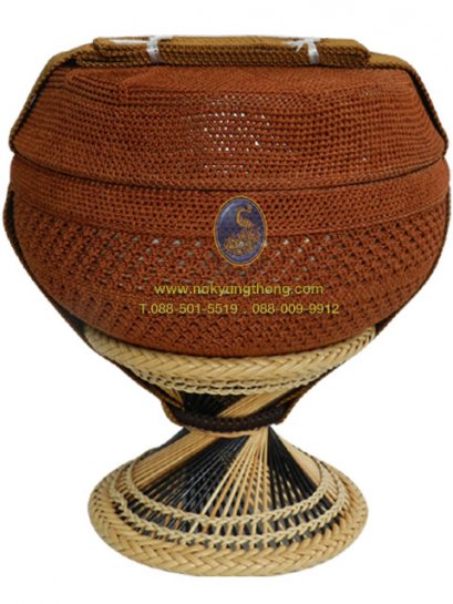 บาตรแสตนเลส (ครบชุด) ถลกบาตรไนล่อน ขนาด 8-9 นิ้ว