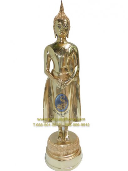 พระพุทธรูป ทองเหลืองขัดเงา 3-9 นิ้ว วันอาทิตย์(ปางถวายเนตร)
