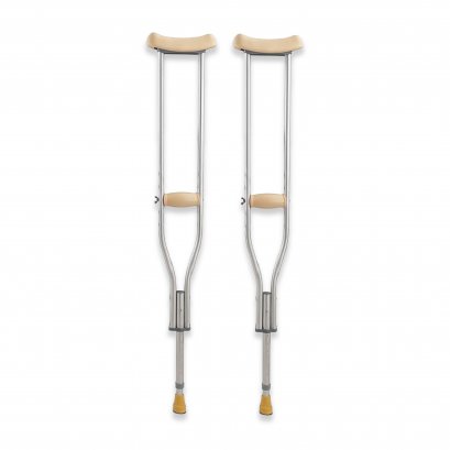 ไม้ค้ำยันอลูมิเนียม ไม้ค้ำยันรักแร้ อุปกรณ์ช่วยพยุง อุปกรณ์ช่วยเดิน