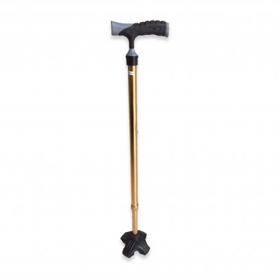 ไม้เท้าหัวค้อน อลูมิเนียม ปรับได้ 10 ระดับ ไม้เท้าช่วยพยุง ไม้เท้าผู้สูงอายุ