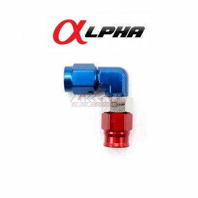 Alpha 90 deg adj bu/re