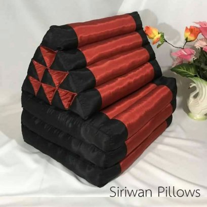 Tri-angle pillows 10 fold with 3 part of mattress (Silk)