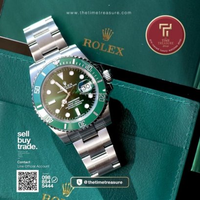 Rolex Submariner 116610LV Hulk 