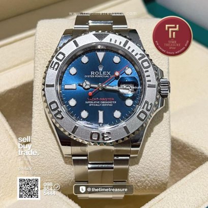 Rolex126622 Yacht-Master 40 Blue Sunray Dial