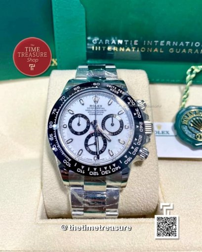 Rolex Daytona 116500LN Steel White Panda Ceramic 