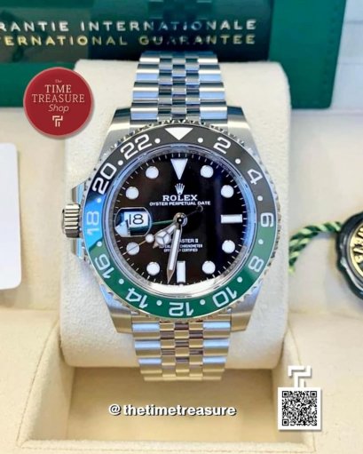 Rolex 126720VTNR GMT-Master II Sprite Jubilee Steel