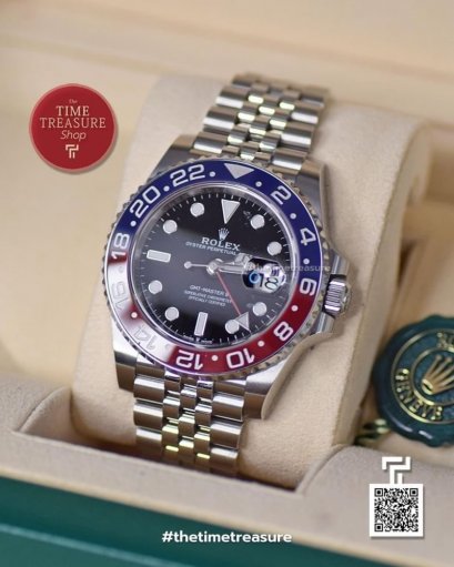Rolex 126710BLRO GMT-Master II Pepsi Jubilee