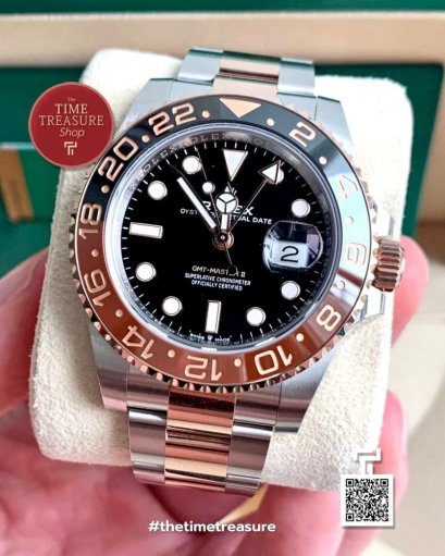 Rolex 126711CHNR GMT-Master II Rootbeer Twotone