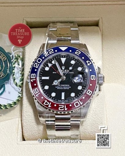 Rolex 126710BLRO GMT-Master II Pepsi Oyster Steel