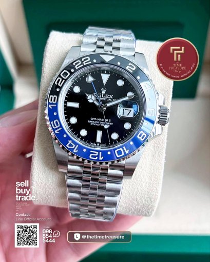 Rolex 126710BLNR GMT Master II Batman Jubilee