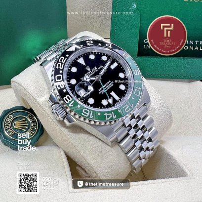 Rolex 126720VTNR GMT-Master II Sprite Jubilee Steel 40 mm. 