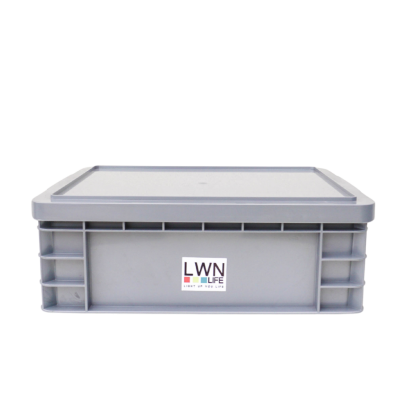 ลังทึบมีฝาปิด รหัส 462A แบรนด์ LWNLife ขนาด 30x39x14 cm