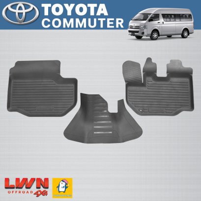 丰田 考斯特巴士（Toyota Commuter）专车定制橡胶脚垫