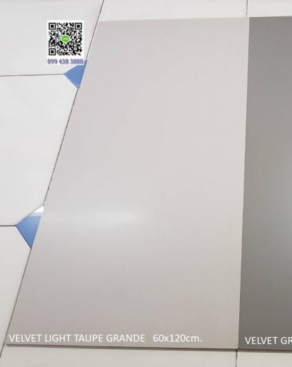 60x120cm.VELVET LIGHT TAUPE GRANDE