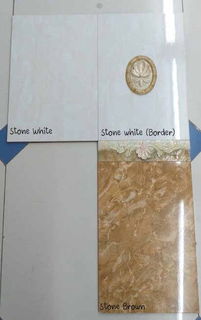 30x45cm. Stone white