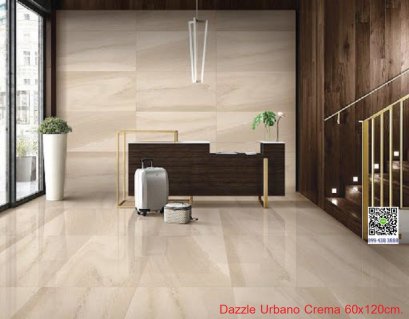 60x120cm. Dazzle Urbana Crema