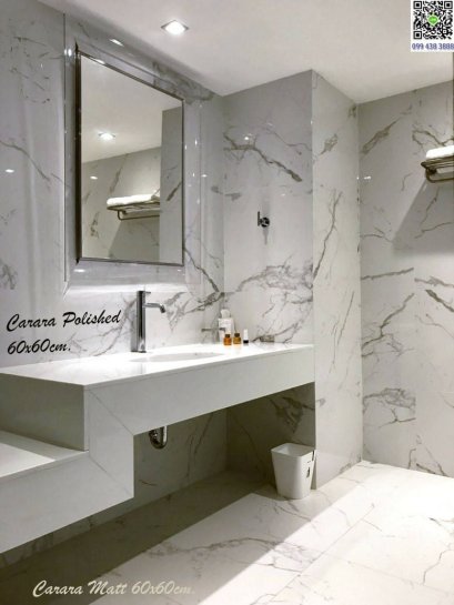 60x60cm.Carara Polished