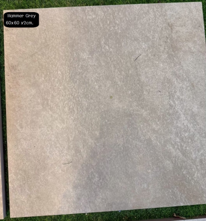 60x60x2cm. Hammer Grey R11