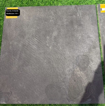 60x60x2cm. Country Antracite R11