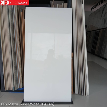 60x120cm. Super White 704_P  (AK)