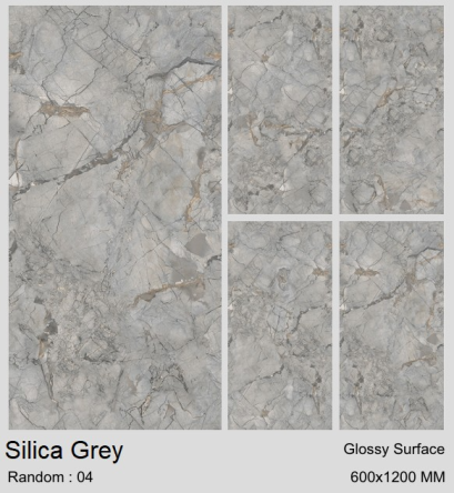 120x240cm. Silica Grey