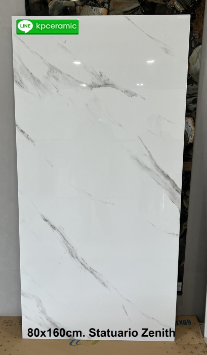 80x160cm. Statuario Zenith (India)