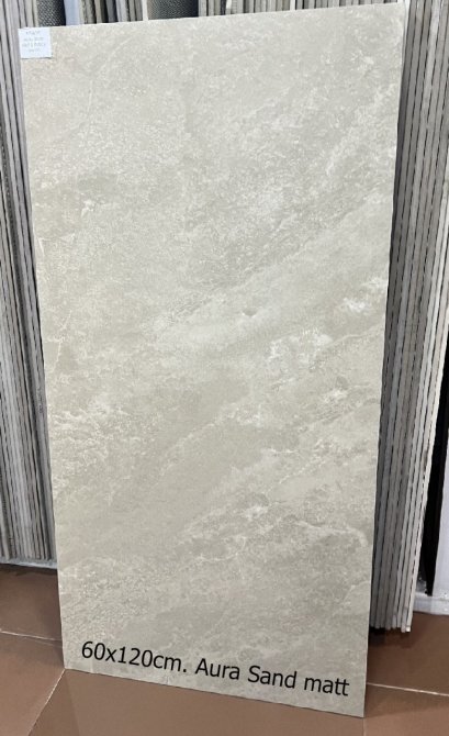 60x120cm. Aura Sand matt