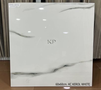 60x60cm. KC Kerol White